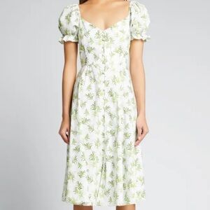 Caroline Constas Savannah midi dress NWOT